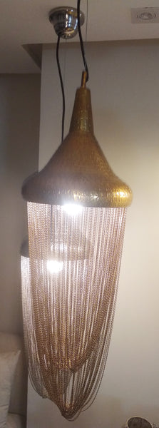 Ceiling lamp Clodia H90cm Gold