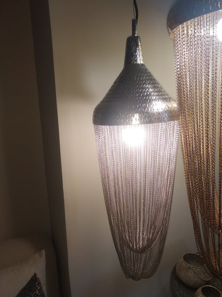 Ceiling lamp Clodia H72cm ARGENT