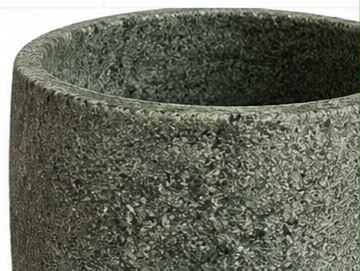 Vase Cylindrique Ovale