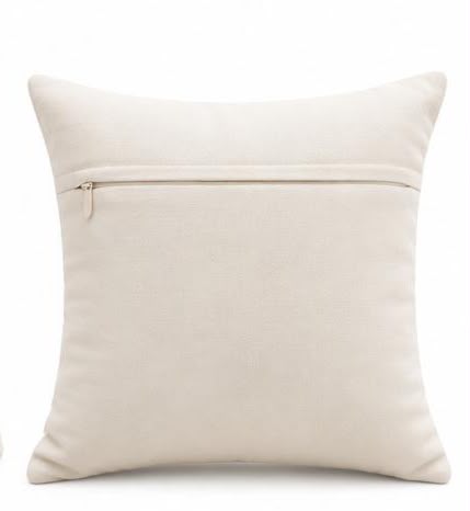 Coussin Brodé Géométrique