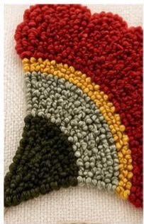 Coussin Brodé Arabesque