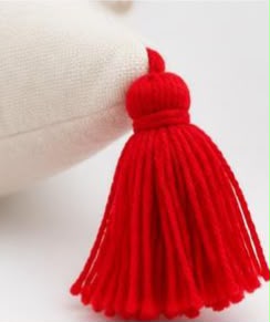 Coussin Brodé Jardin