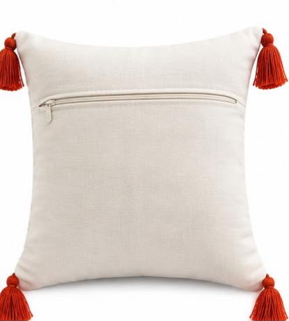 Coussin Brodé Bohème