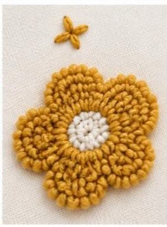 Coussin Brodé Bohème