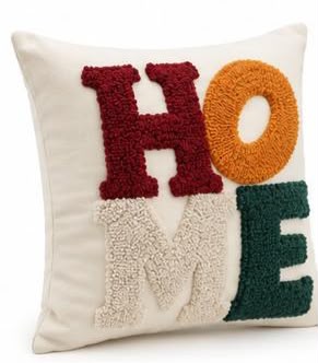 Coussin Brodé HOME
