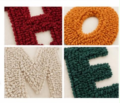 Coussin Brodé HOME