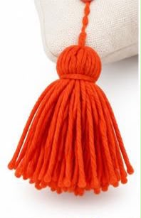 Coussin Brodé Cœur
