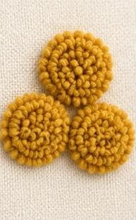 Coussin Brodé Sienna