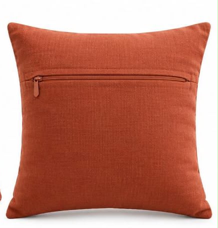 Coussin Brodé Plume