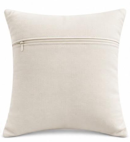 Coussin Brodé Mimosa