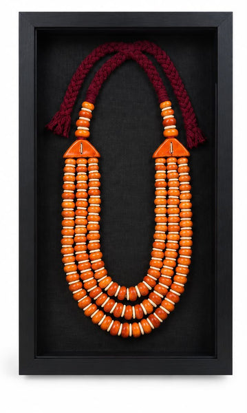 Tableau Collier Tribal Safran
