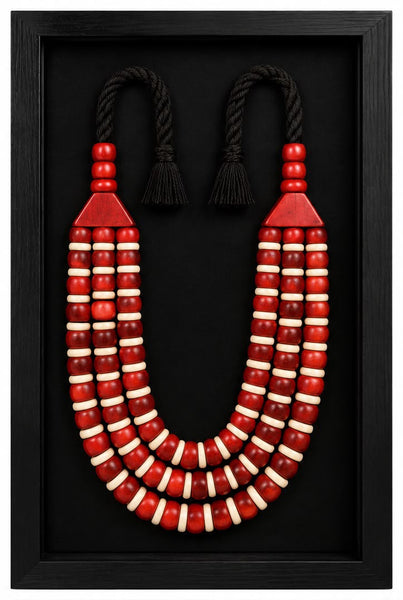 Tableau Collier Rubis