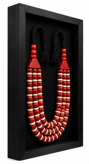 Tableau Collier Rubis