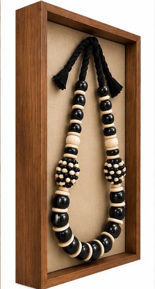 Tableau Collier Obsidienne