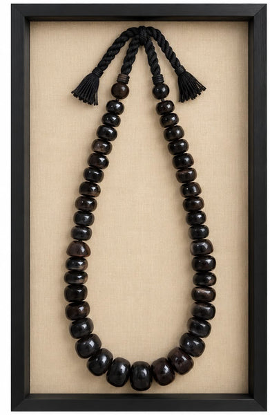 Tableau Collier Onyx Noir