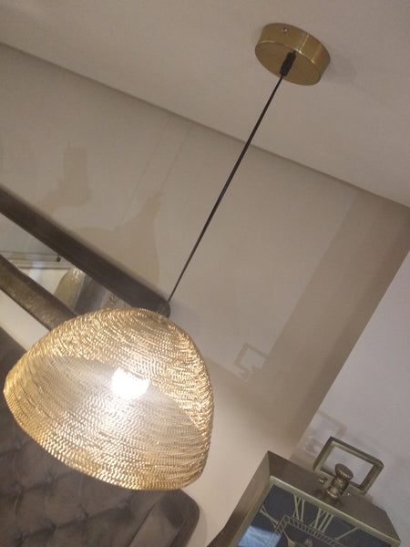 Ceiling lamp Rayvo D37 H20cm GOLD