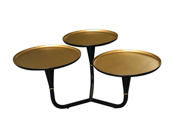 La Table TriPod ( 3 rond ) Gold