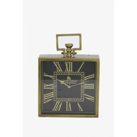 PENDULE LONDON ANTIQUE BRONZE-NOIR