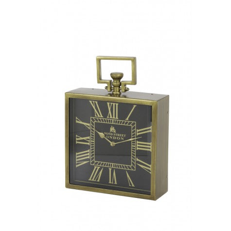 PENDULE LONDON ANTIQUE BRONZE-NOIR