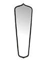 Miroir Baroka Petit métal noir