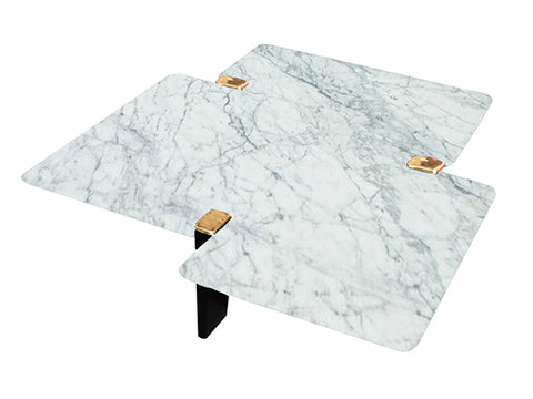 Table Basse MARBY Blanc